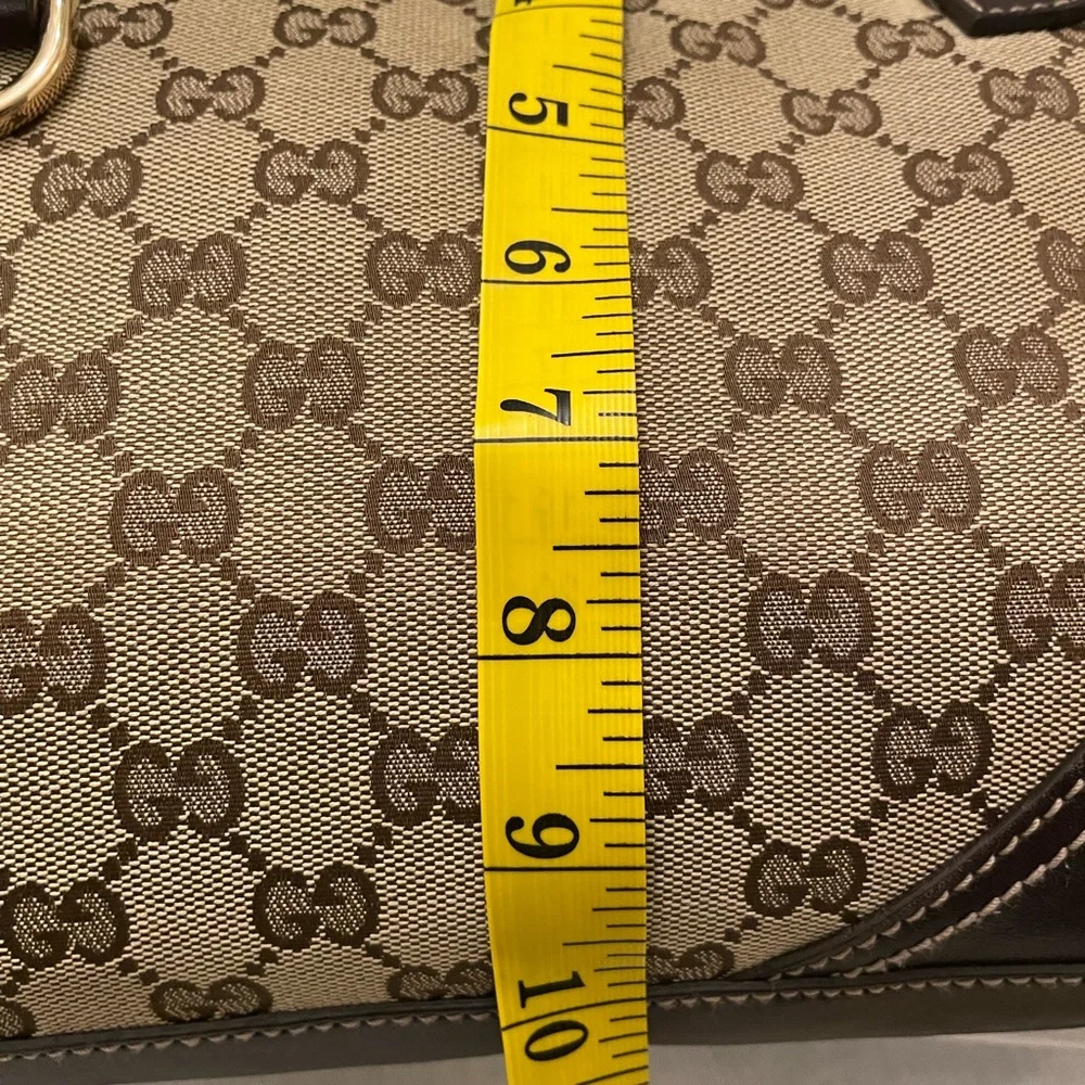 Gucci Beige and Brown Signature shoulder bag , original - Picture 3 of 16